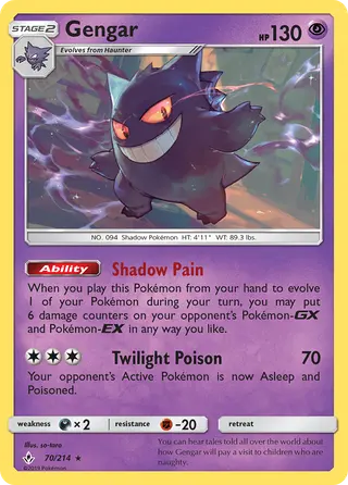 Carta Gengar