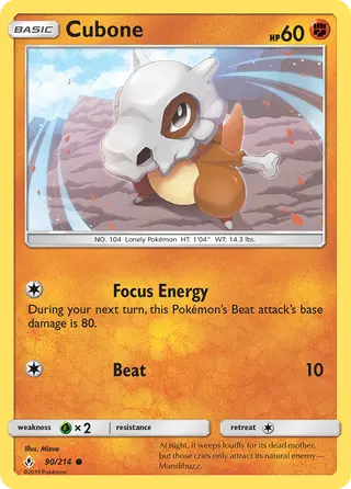 Carta Cubone
