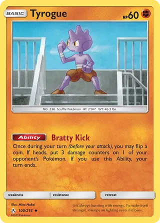 Carta Tyrogue