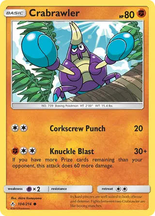 Carta Crabrawler