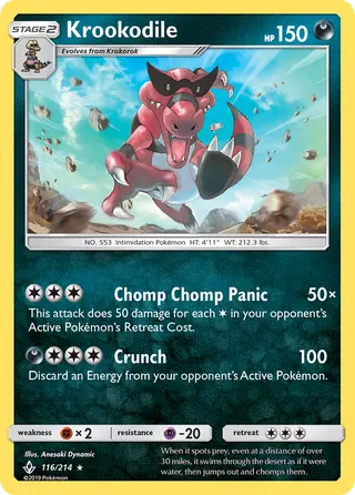 Carta Krookodile