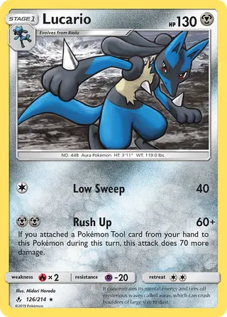 Carta Lucario