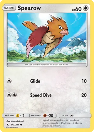 Carta Spearow