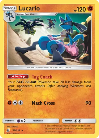 Carta Lucario