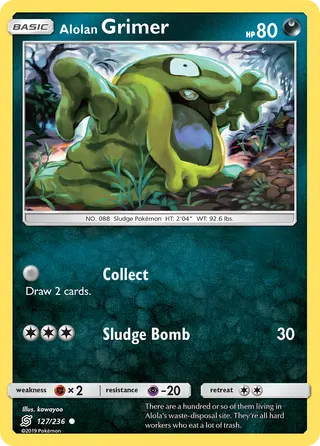Carta Grimer de Alola