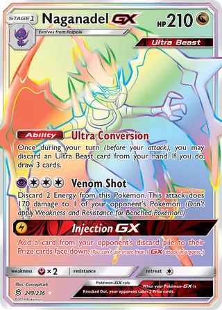 Carta Naganadel GX