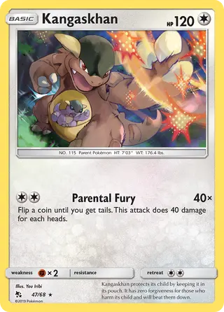Carta Kangaskhan