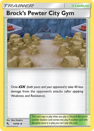 Carta Brock’s Pewter City Gym