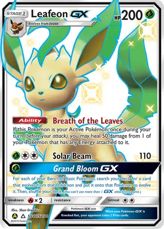Carta Leafeon-GX