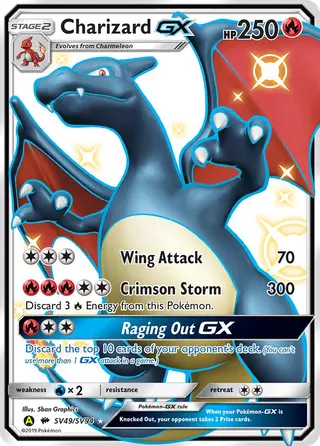 Carta Charizard-GX