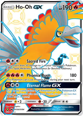 Carta Ho-Oh-GX