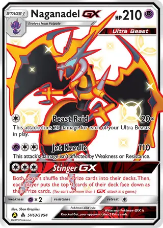 Carta Naganadel-GX