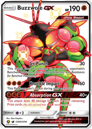 Carta Buzzwole-GX