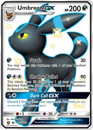 Carta Umbreon-GX