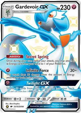 Carta Gardevoir-GX
