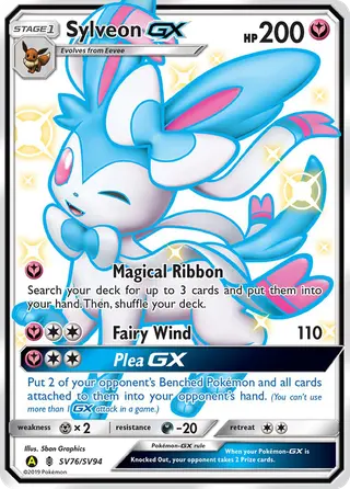 Carta Sylveon-GX
