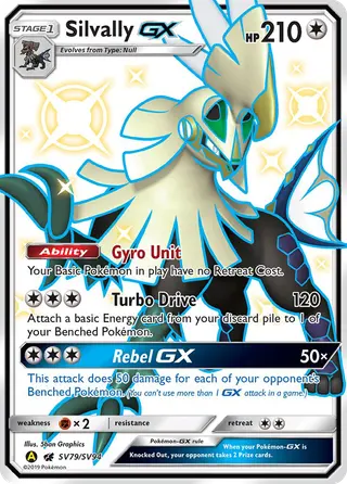 Carta Silvally-GX
