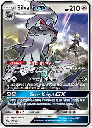 Carta Silvally GX