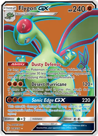 Carta Flygon GX