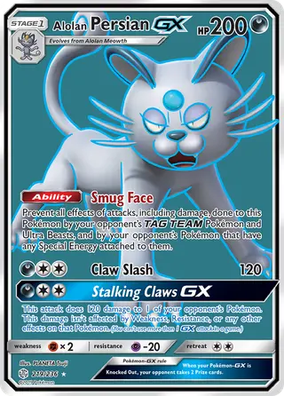 Carta Persian de Alola GX