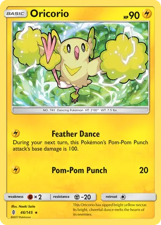 Carta Oricorio