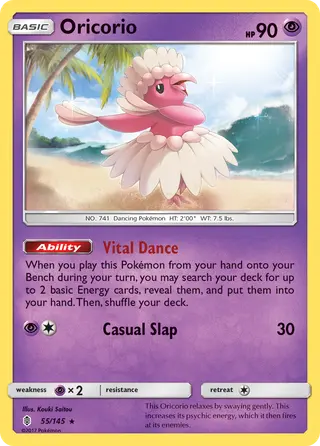 Carta Oricorio
