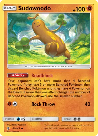 Carta Sudowoodo
