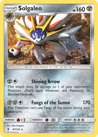 Carta Solgaleo