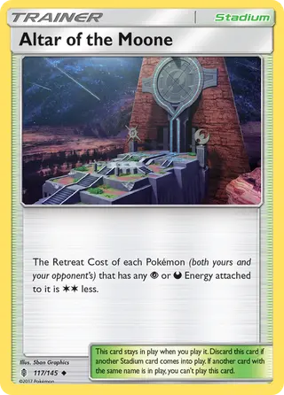 Carta Altar Lunar