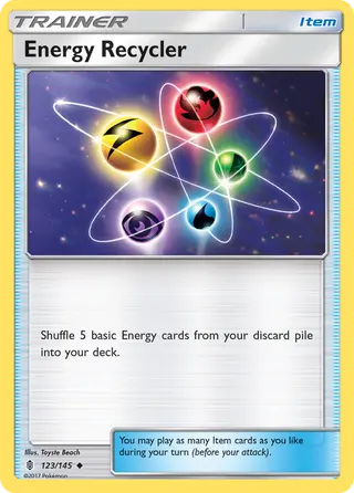 Carta Reciclador de Energia