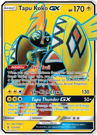 Carta Tapu Koko GX