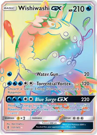 Carta Wishiwashi GX