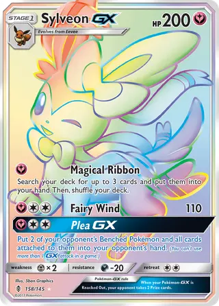 Carta Sylveon GX