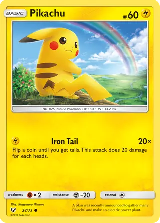 Carta Pikachu