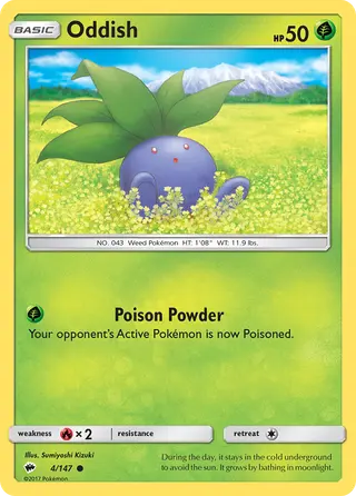 Carta Oddish