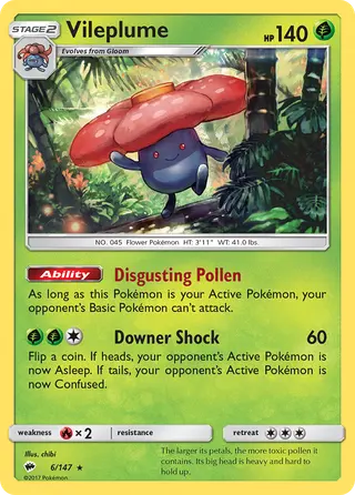 Carta Vileplume