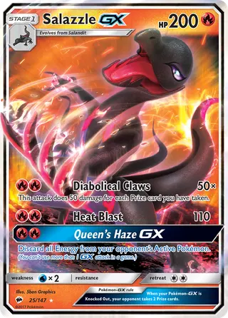 Carta Salazzle GX