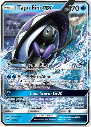 Carta Tapu Fini GX