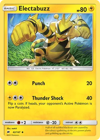 Carta Electabuzz