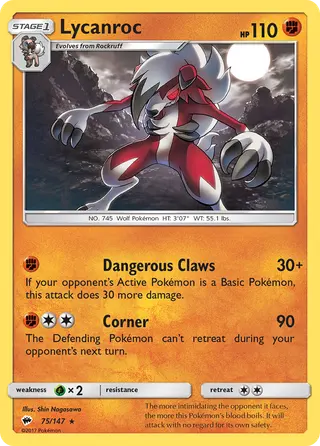 Carta Lycanroc