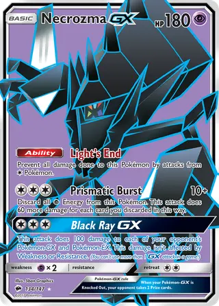 Carta Necrozma GX