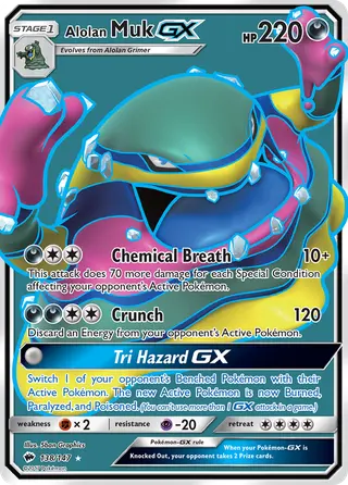 Carta Muk de Alola GX