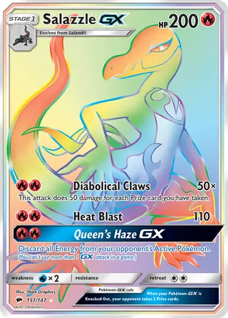Carta Salazzle GX