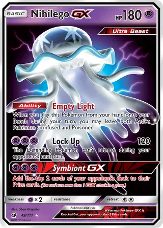 Carta Nihilego GX