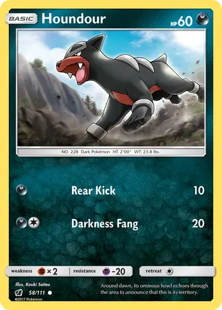 Carta Houndour
