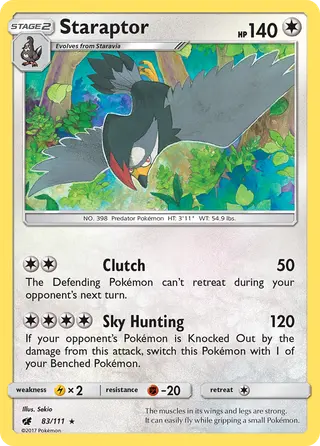Carta Staraptor