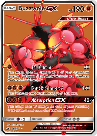 Carta Buzzwole GX