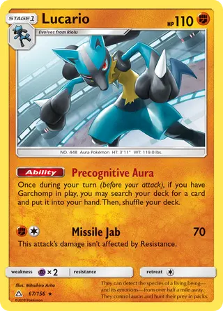 Carta Lucario