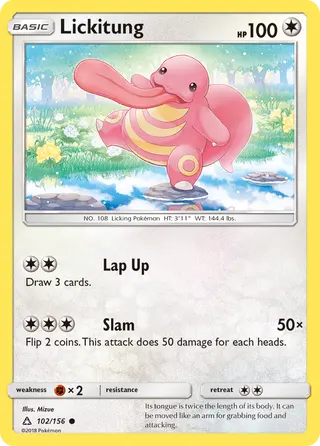 Carta Lickitung