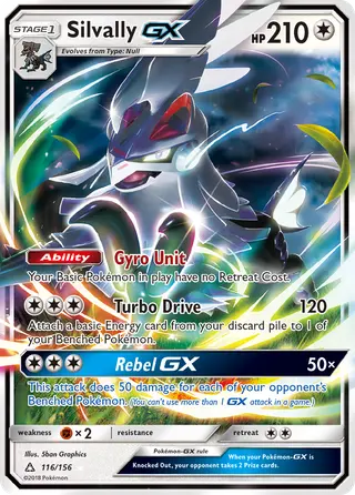 Carta Silvally GX